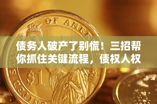 武汉债务人破产了别慌！三招帮你抓住关键流程，债权人权益不再缩水
