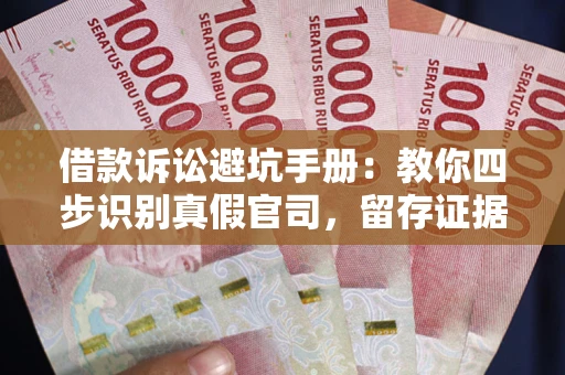 武汉借款诉讼避坑手册：教你四步识别真假官司，留存证据不踩雷
