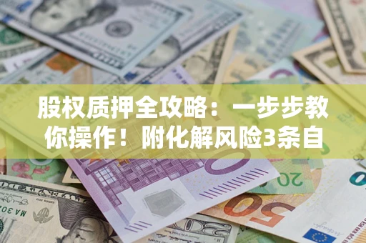 武汉股权质押全攻略：一步步教你操作！附化解风险3条自救法则