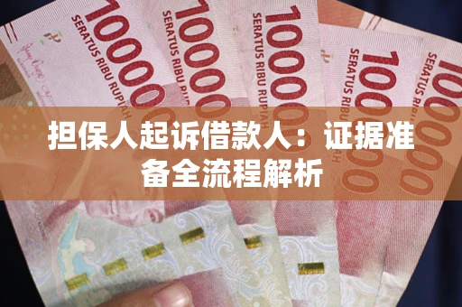 武汉担保人起诉借款人：证据准备全流程解析