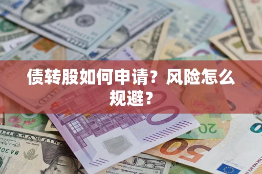 武汉债转股如何申请？风险怎么规避？