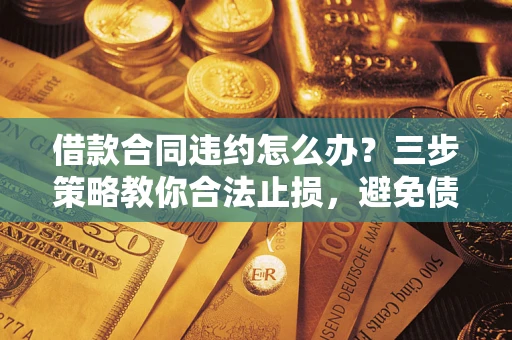 武汉借款合同违约怎么办？三步策略教你合法止损，避免债务危机升级
